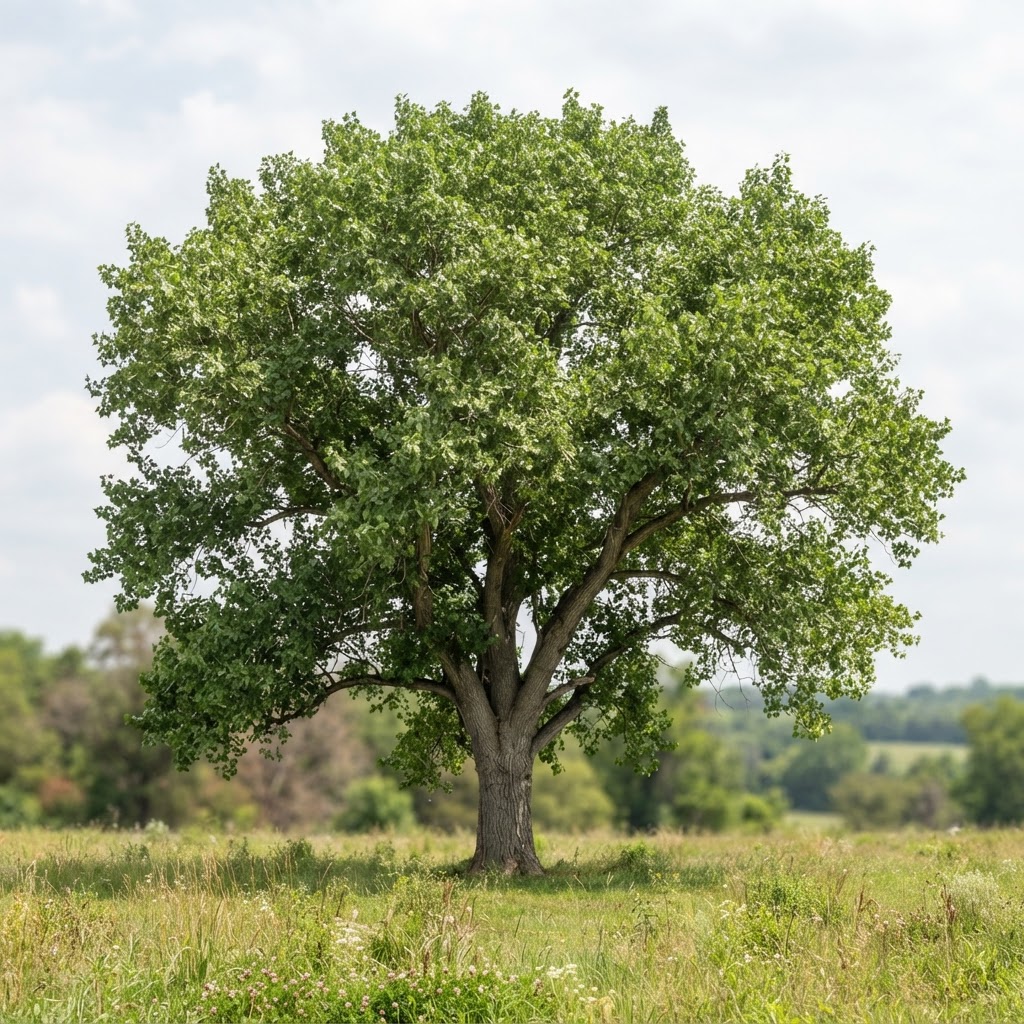 Plains Cottonwood #15 1-1.25" cal