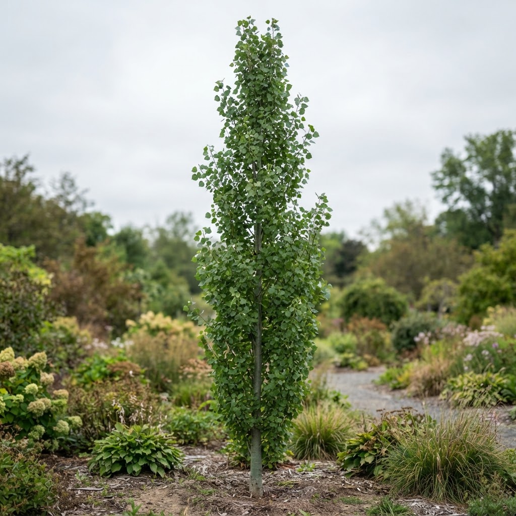 Columnar Swedish Aspen #15 1-1.25" cal