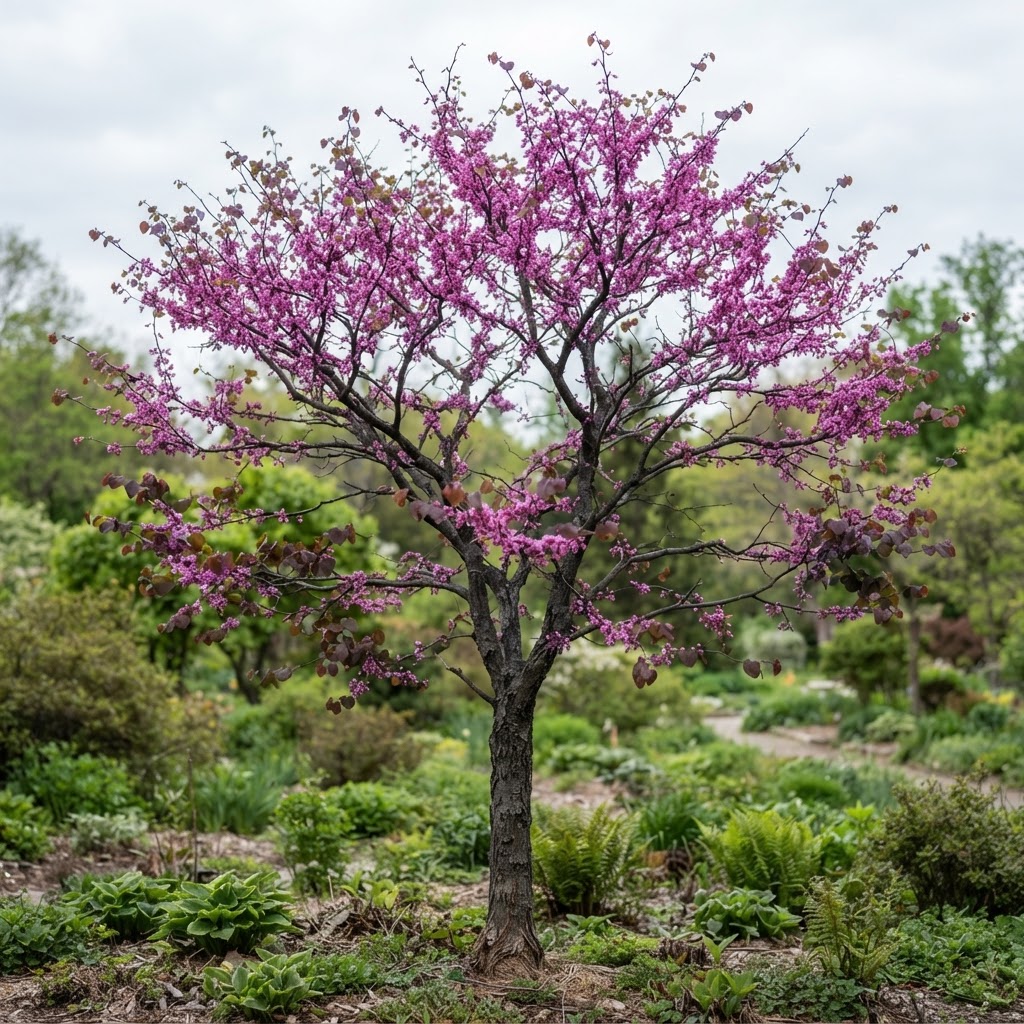 Forest Pansy Redbud #25 1.75-2" cal