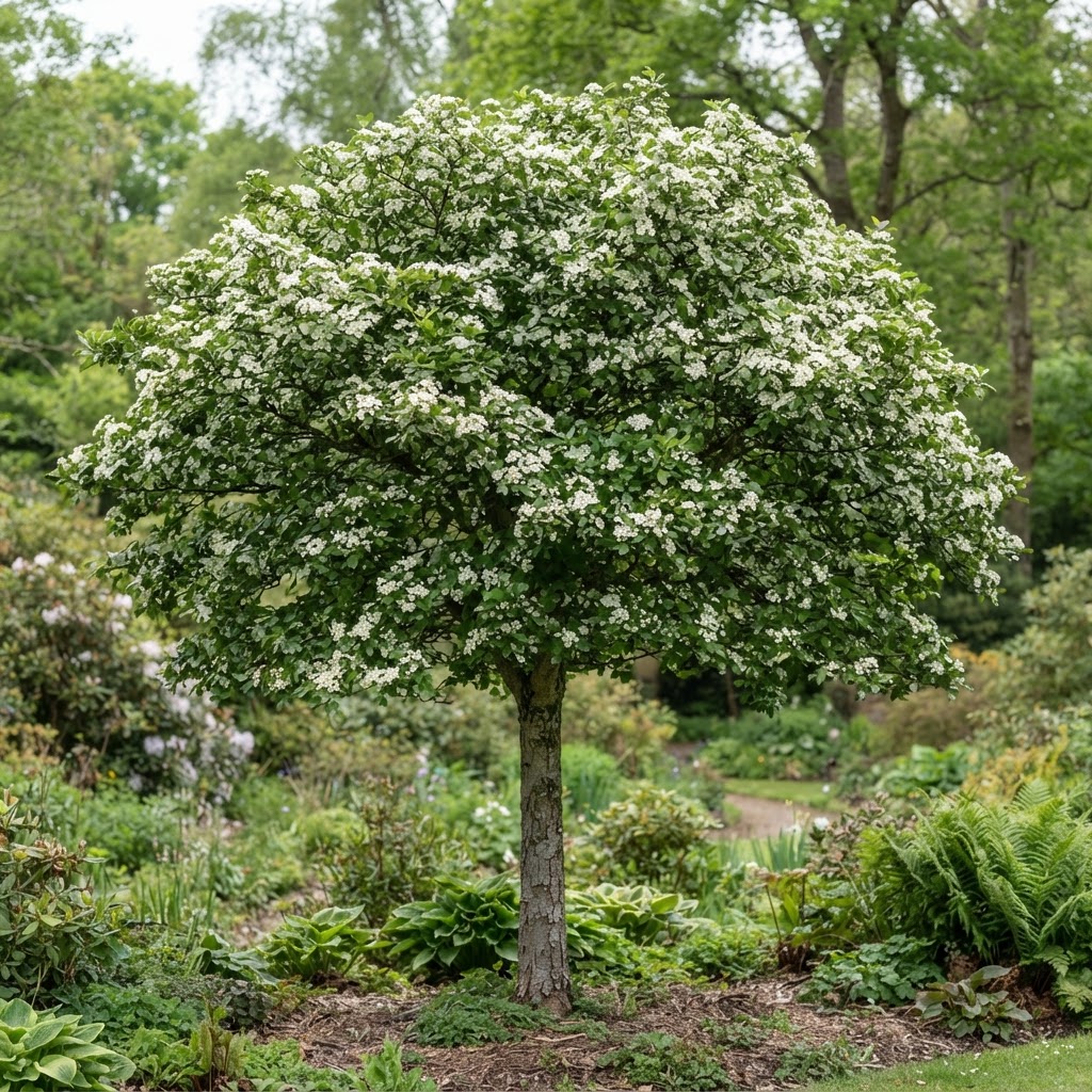 Thornless Cockspur Hawthorn #15 1-1.25" cal