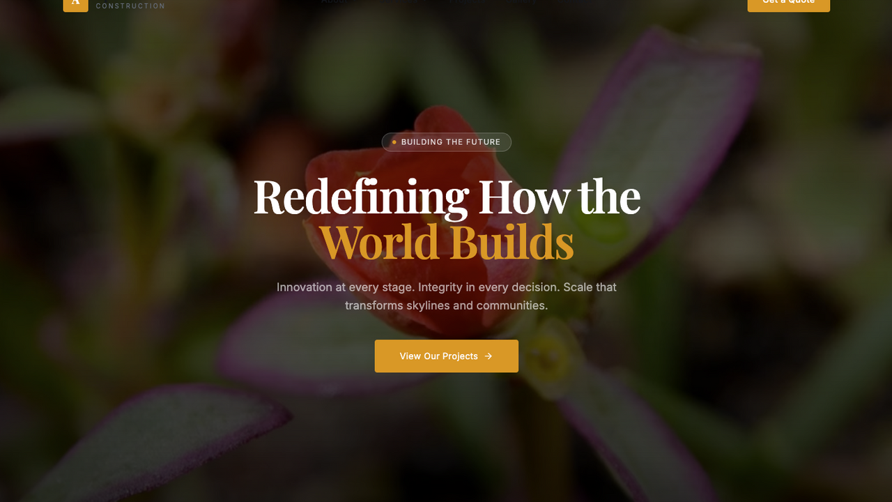 ApexBuildersPreAdminTemplate template preview