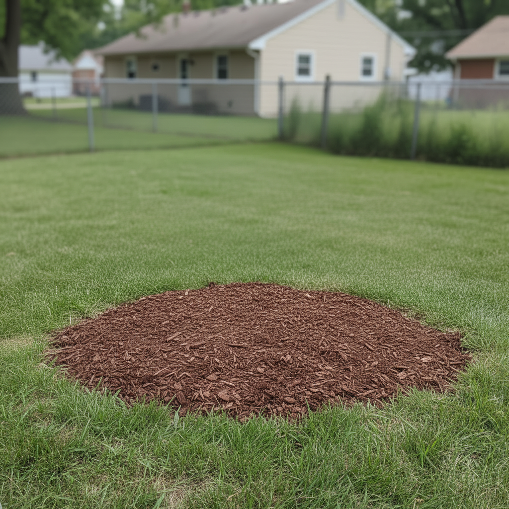 After stump removal