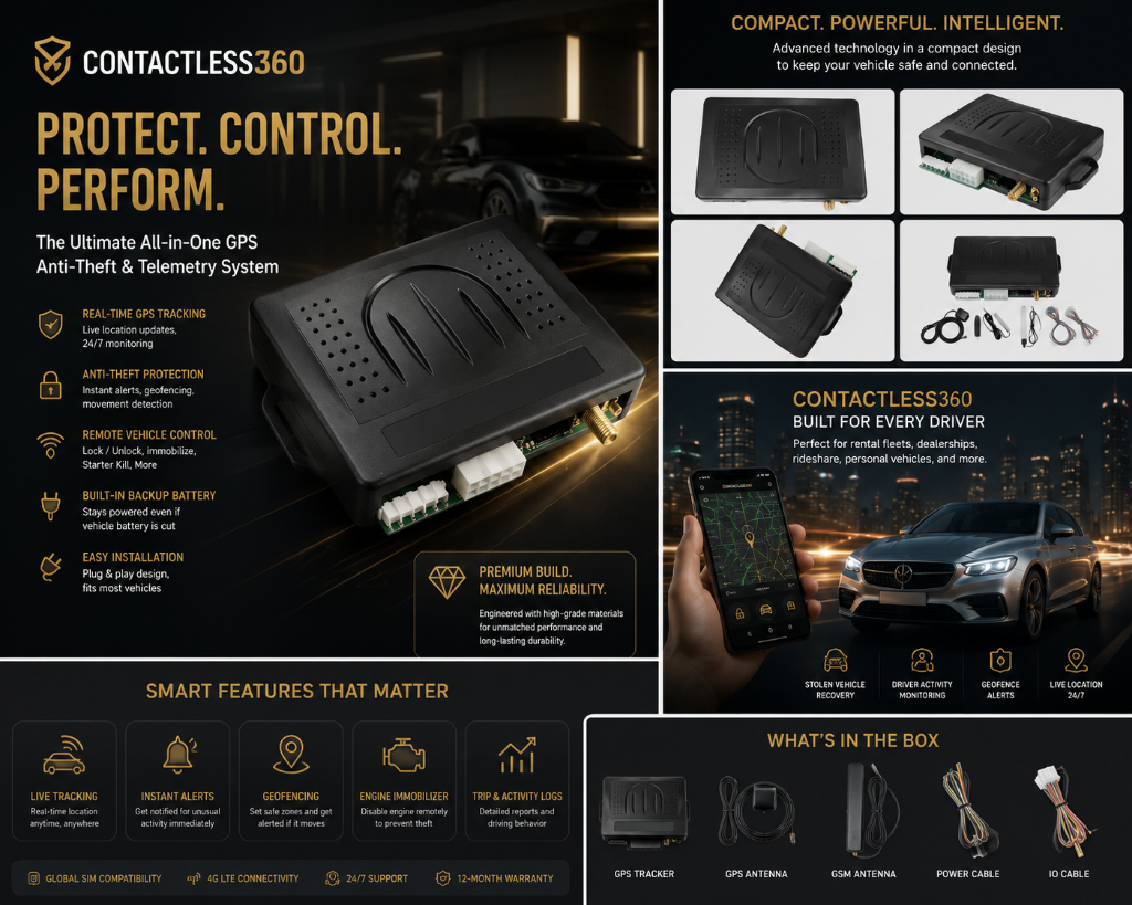 Contactless360 GPS Device