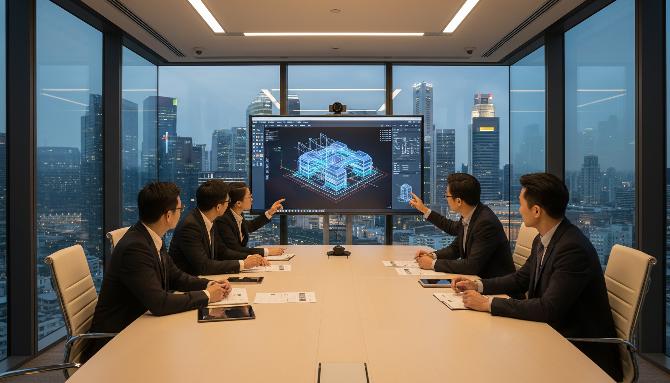 BCA and URA CORENET X engagement