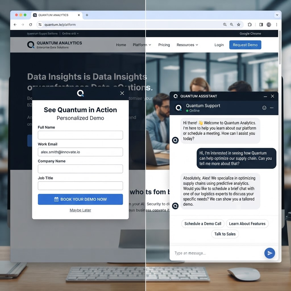 Popups vs. Chatbots for B2B Conversion: Which Actually Converts Better in 2026?