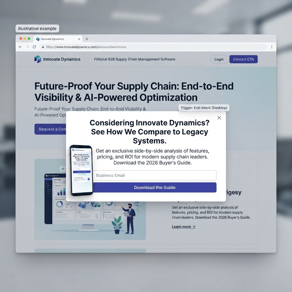 2026 Popup Trigger Benchmark: Which Triggers Convert Best for B2B Websites