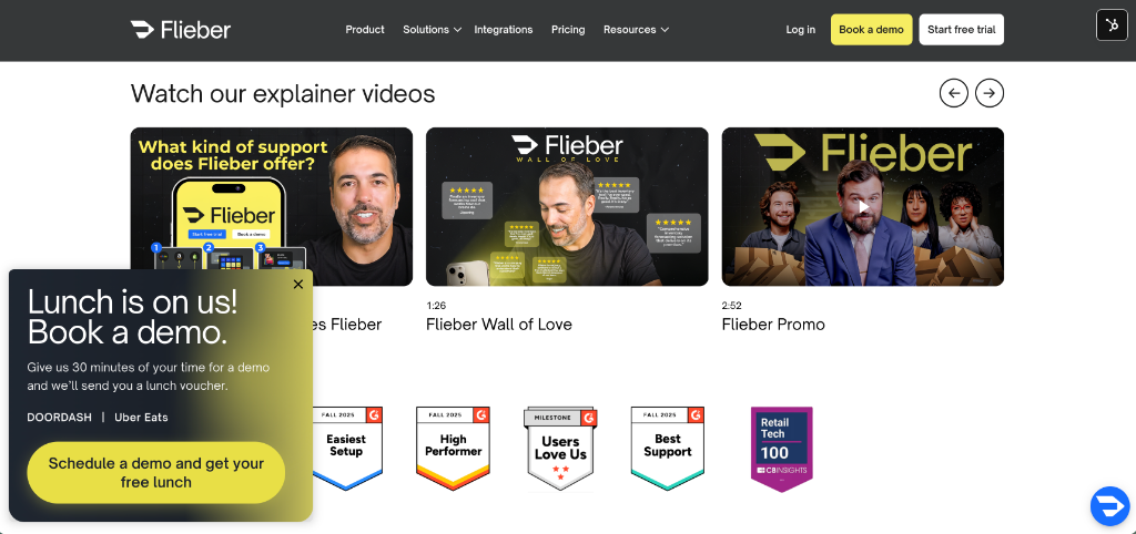 Flieber using Upvert