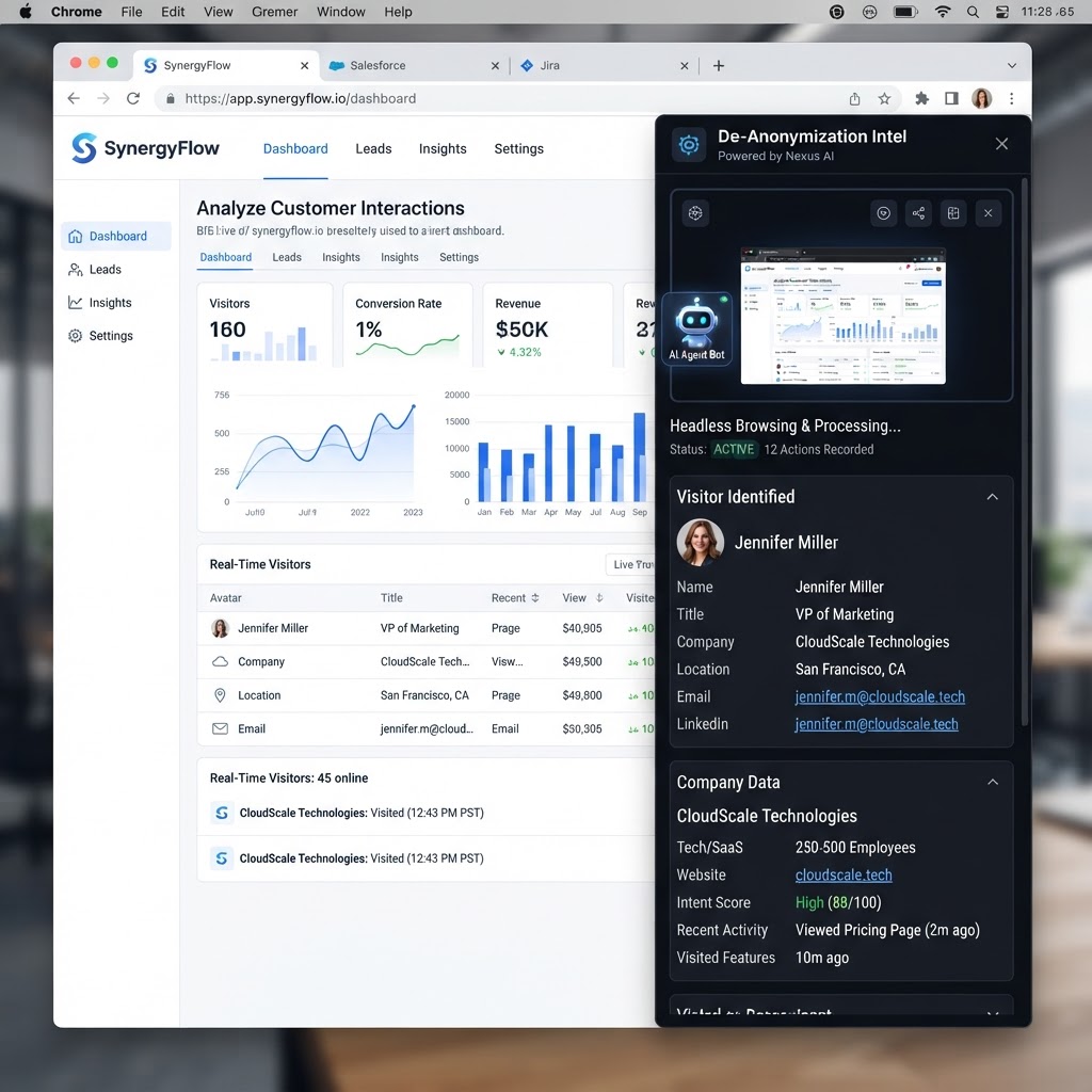 The Agentic Web Is Hiding Your Buyers: Why Website De-Anonymization Matters More in 2026