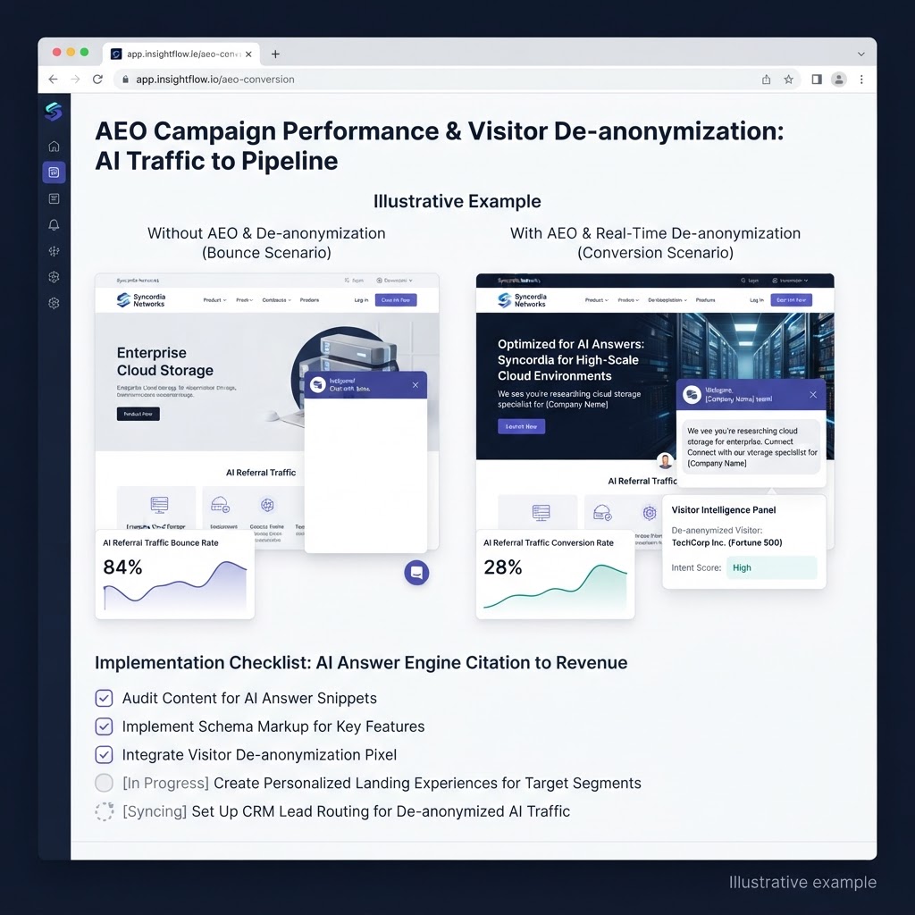 AEO for B2B Marketers: Optimizing Your Website for AI Answer Engines and Real Buyers