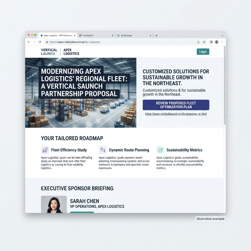 How a Vertical SaaS Company Used Personalized Microsites to Win More Enterprise RFPs