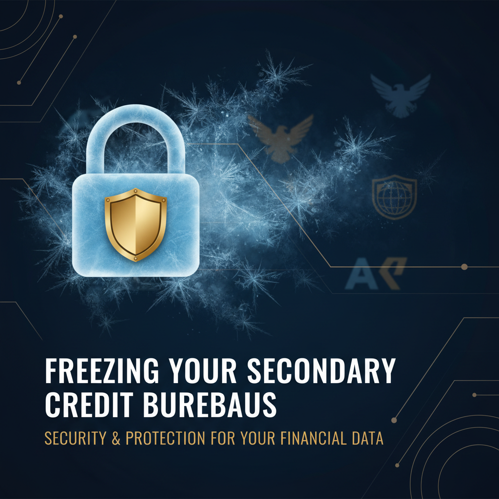 Freezing Your Secondary Credit Bureaus: What They Are and Why It Matters