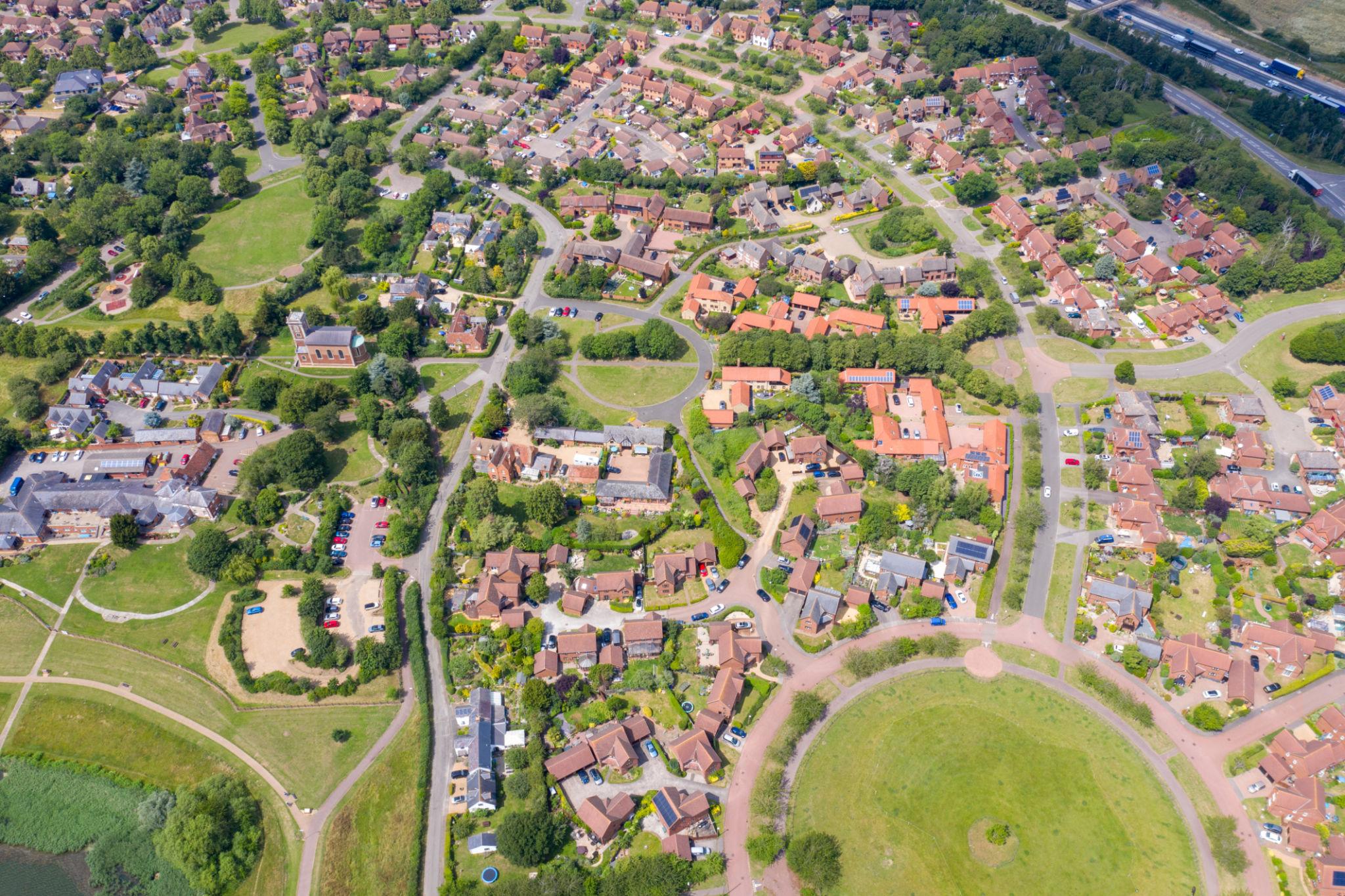 Modern homes in Broughton Milton Keynes