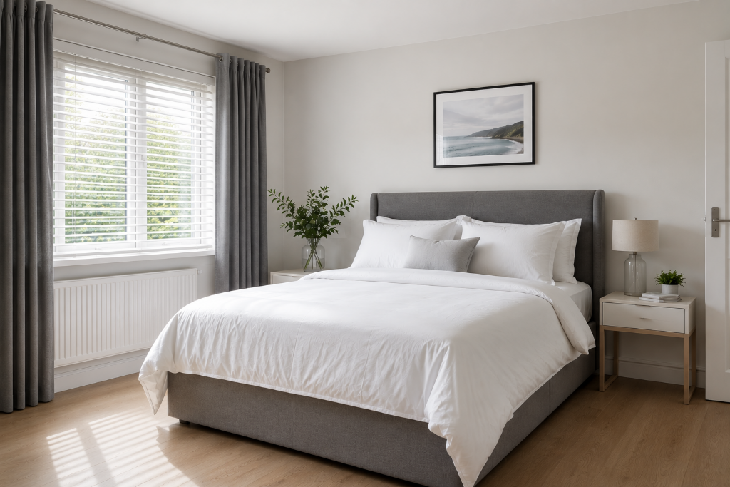 Simple bedroom