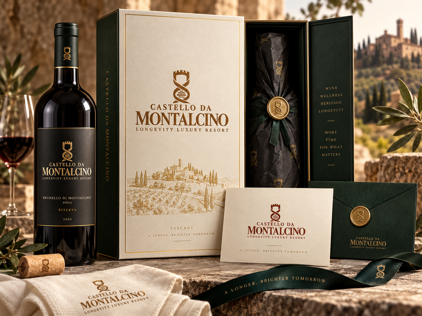 Castello da Montalcino brand asset 6