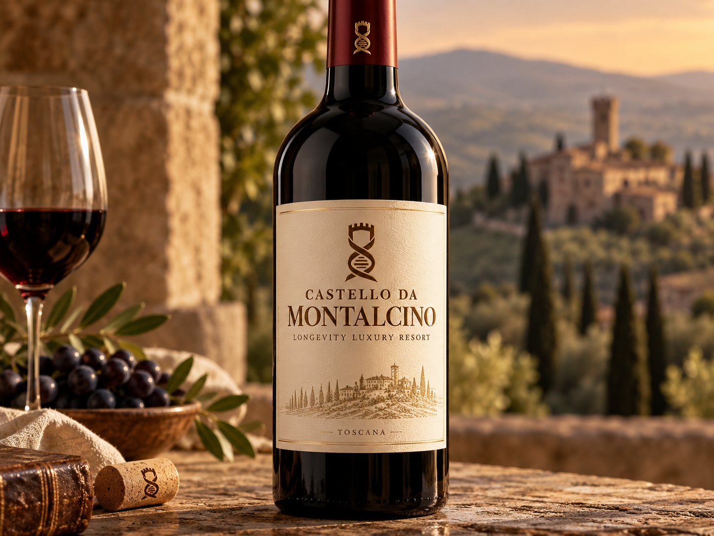 Castello da Montalcino brand asset 4