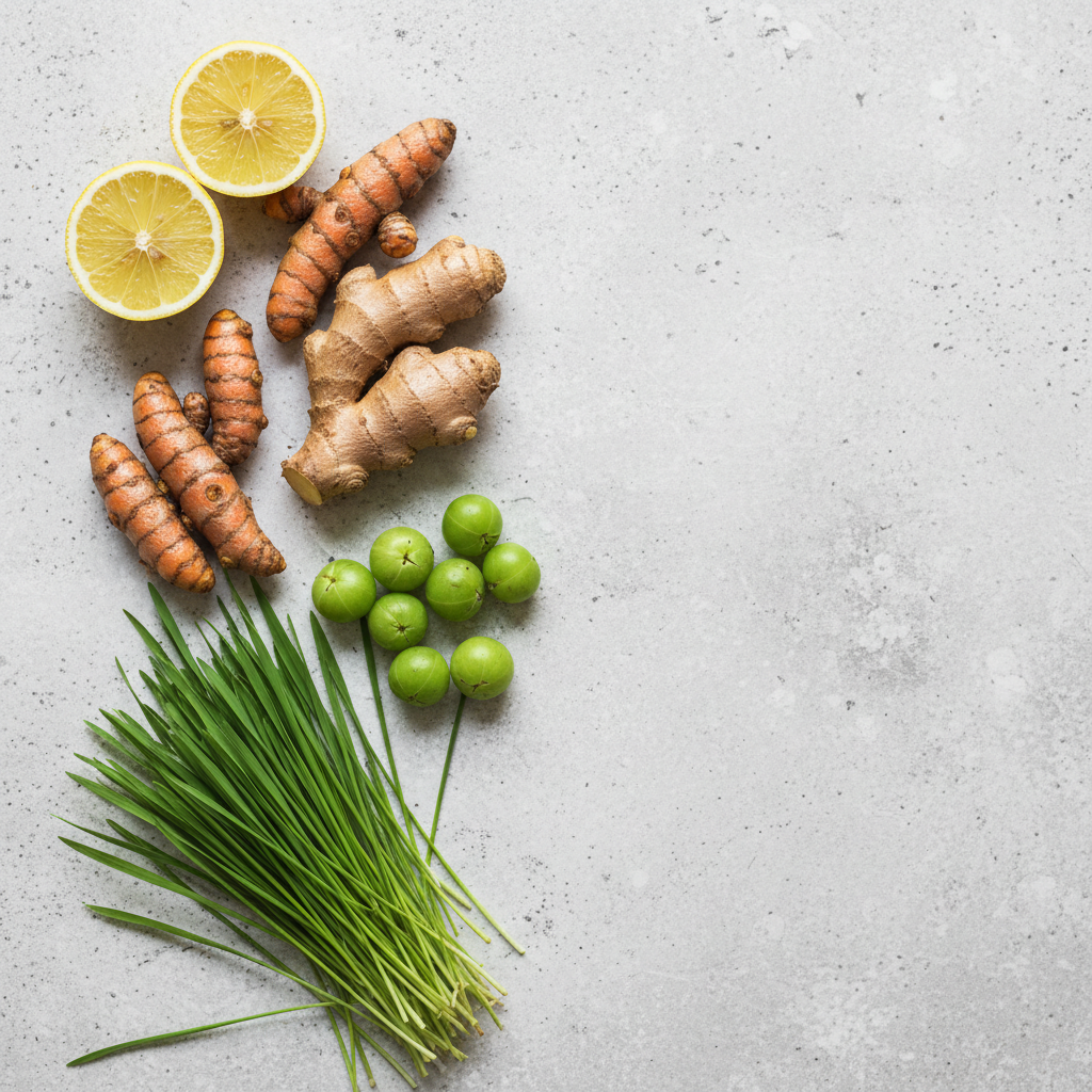 Fresh wellness ingredients — farm sourced