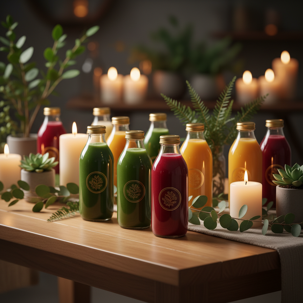 Premium wellness event table