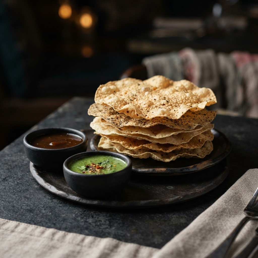 Assorted Papadums
