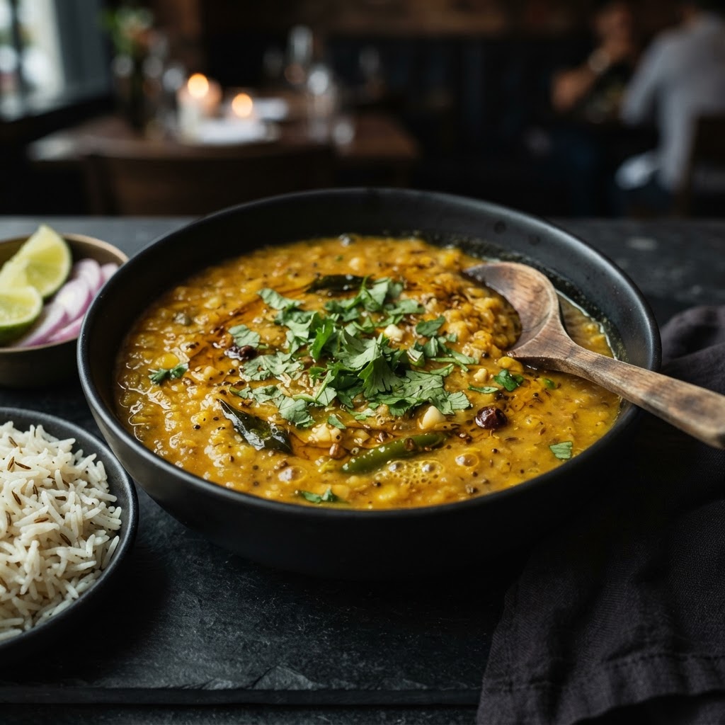 Vegan Yellow Dal Fry