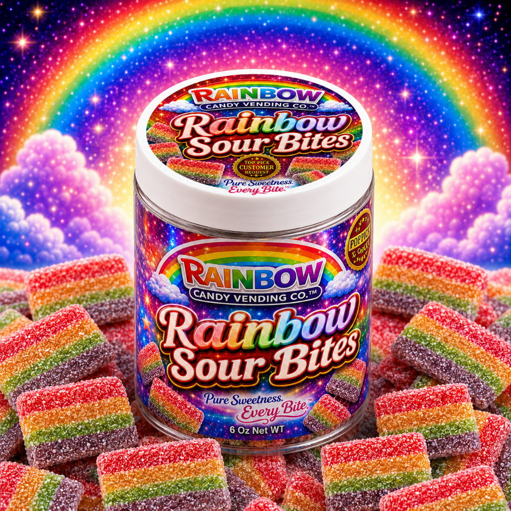 Rainbow Sour Bites