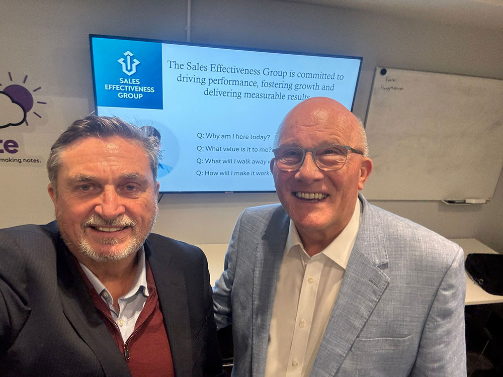 Frank Marsh and Paul Wait — co-facilitators of the Sales Effectiveness Group
