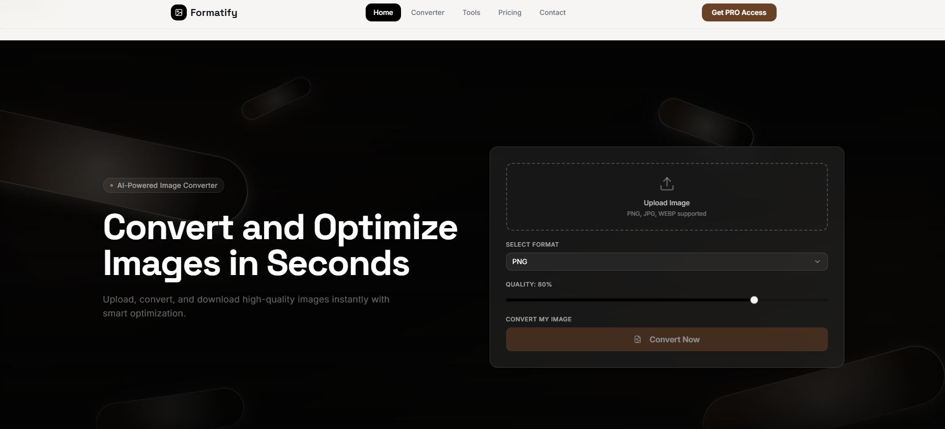 Formatify — Image Converter Tool template preview