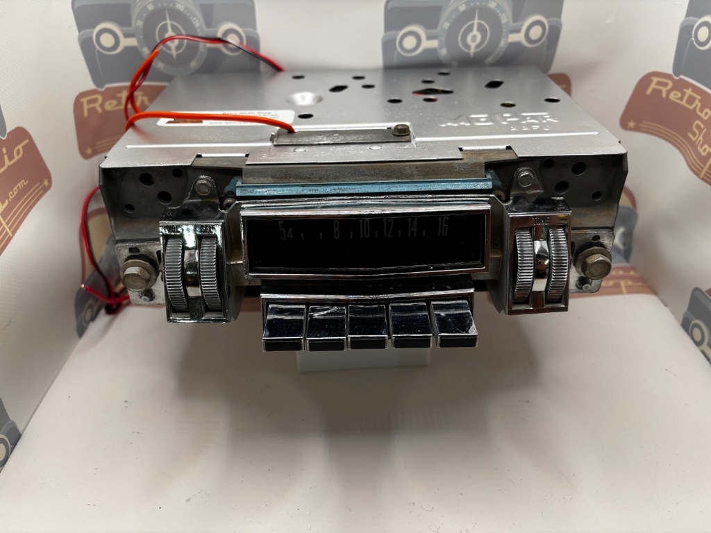 Radio after vintage car radio repair and restoration