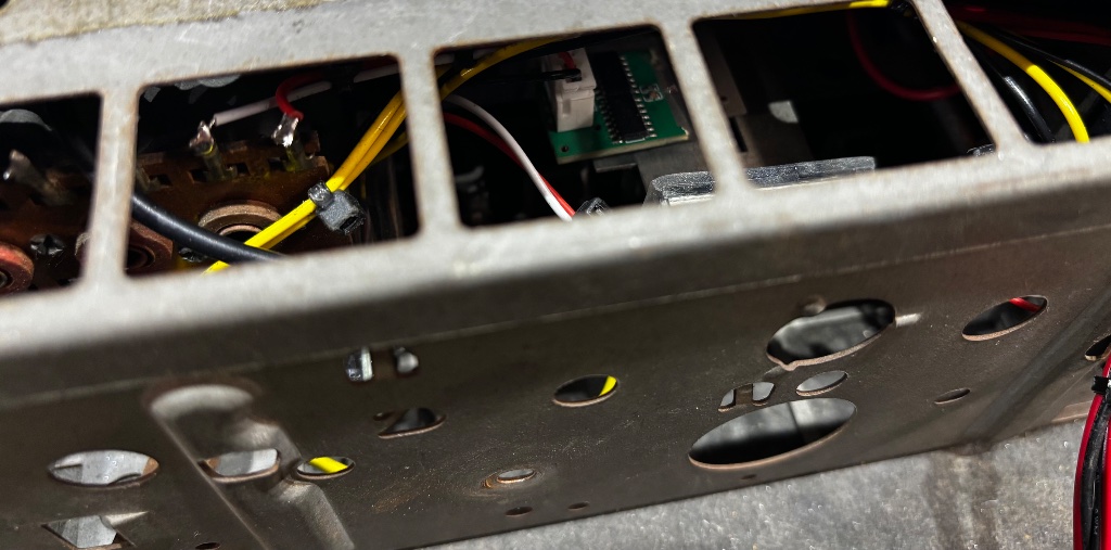 Interior view showing Retro-RAD PCB installed