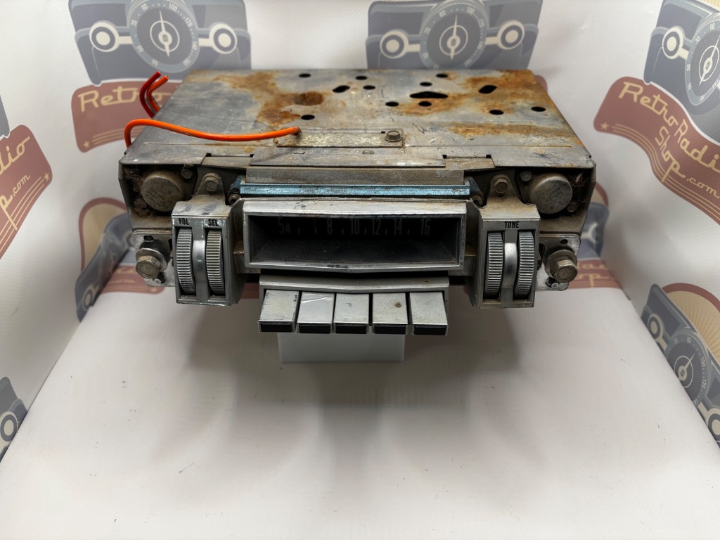 Radio before restoration