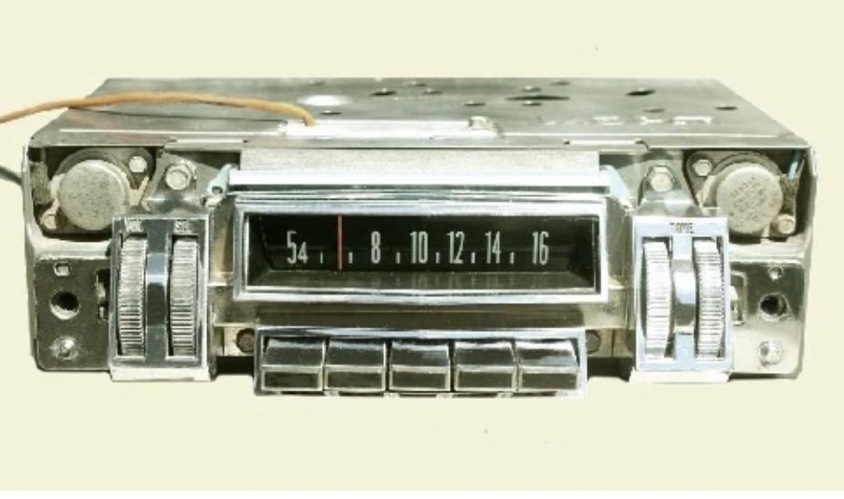 The Bendix 7BC (Mopar 376) as received for vintage car radio repair