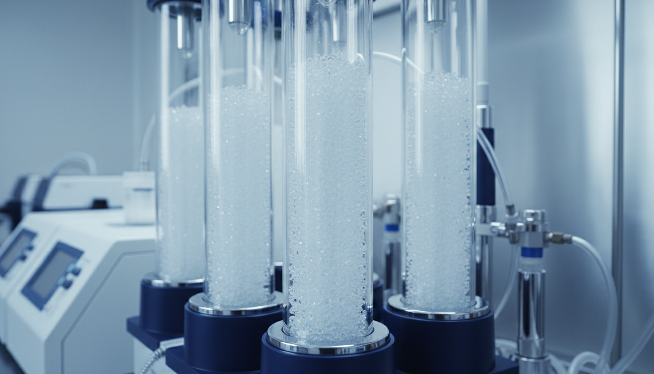 Chromatography equipment in modern analytical laboratory