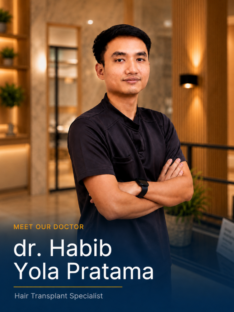 Tim InstaGlam Clinic untuk konsultasi hair transplant Jakarta