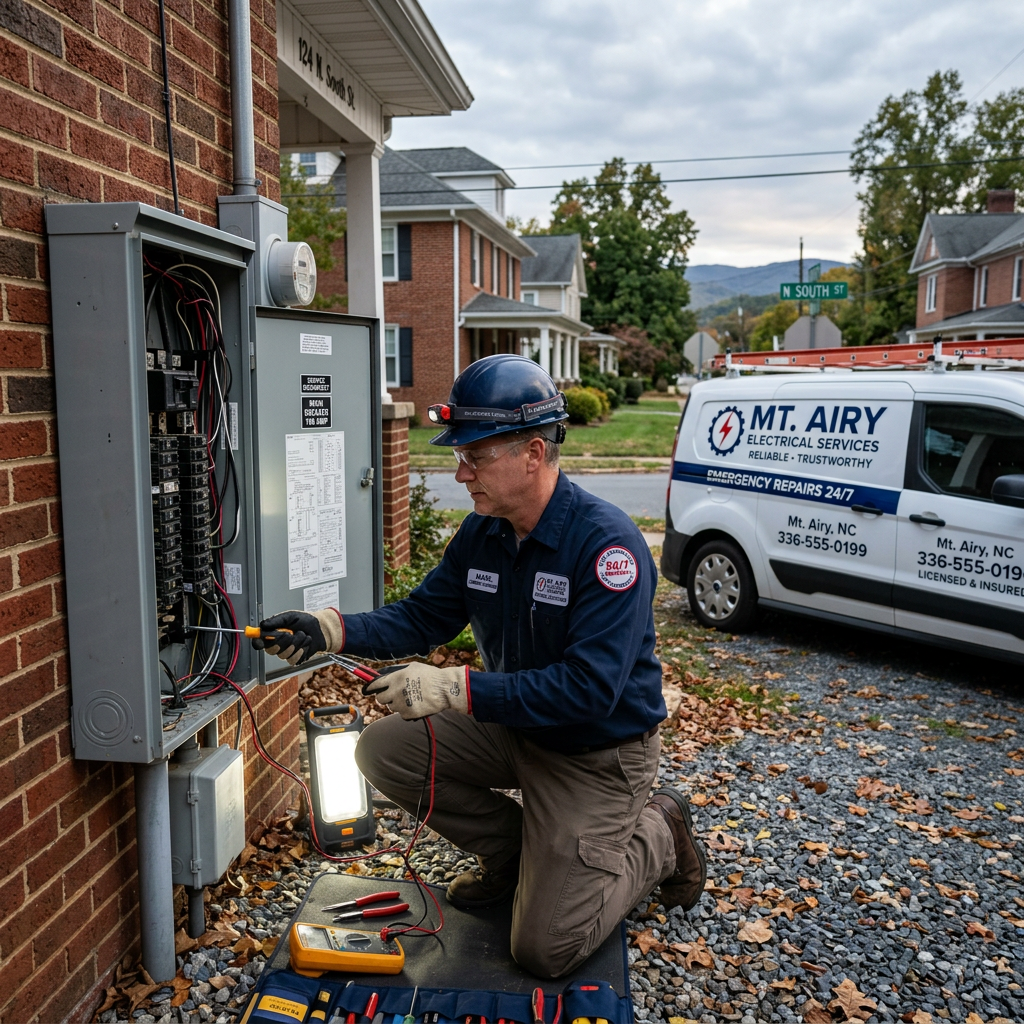 Electrician in Mt. Airy, NC — Dausman Electric