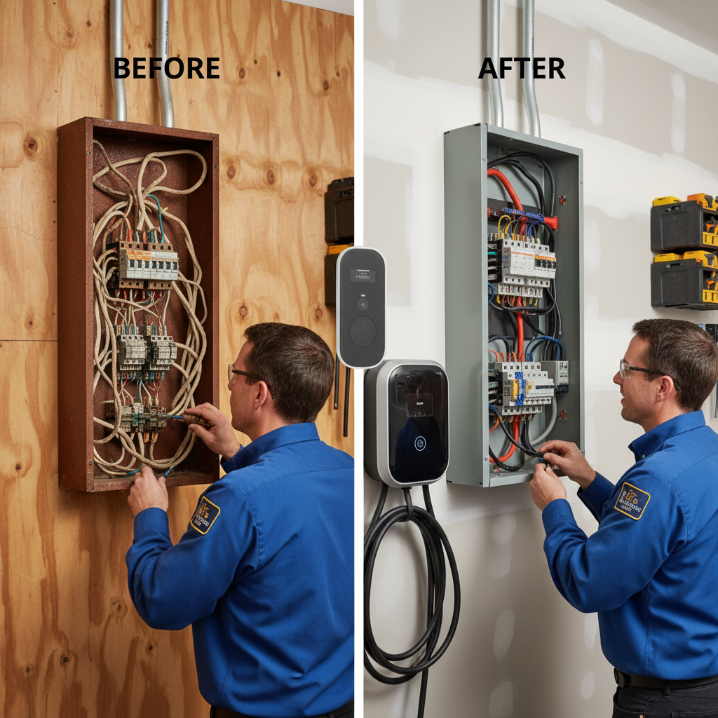 Tesla Wall Connector Installation in Winston-Salem, NC: What Owners Need to Know - Dausman Electric electrical service guide