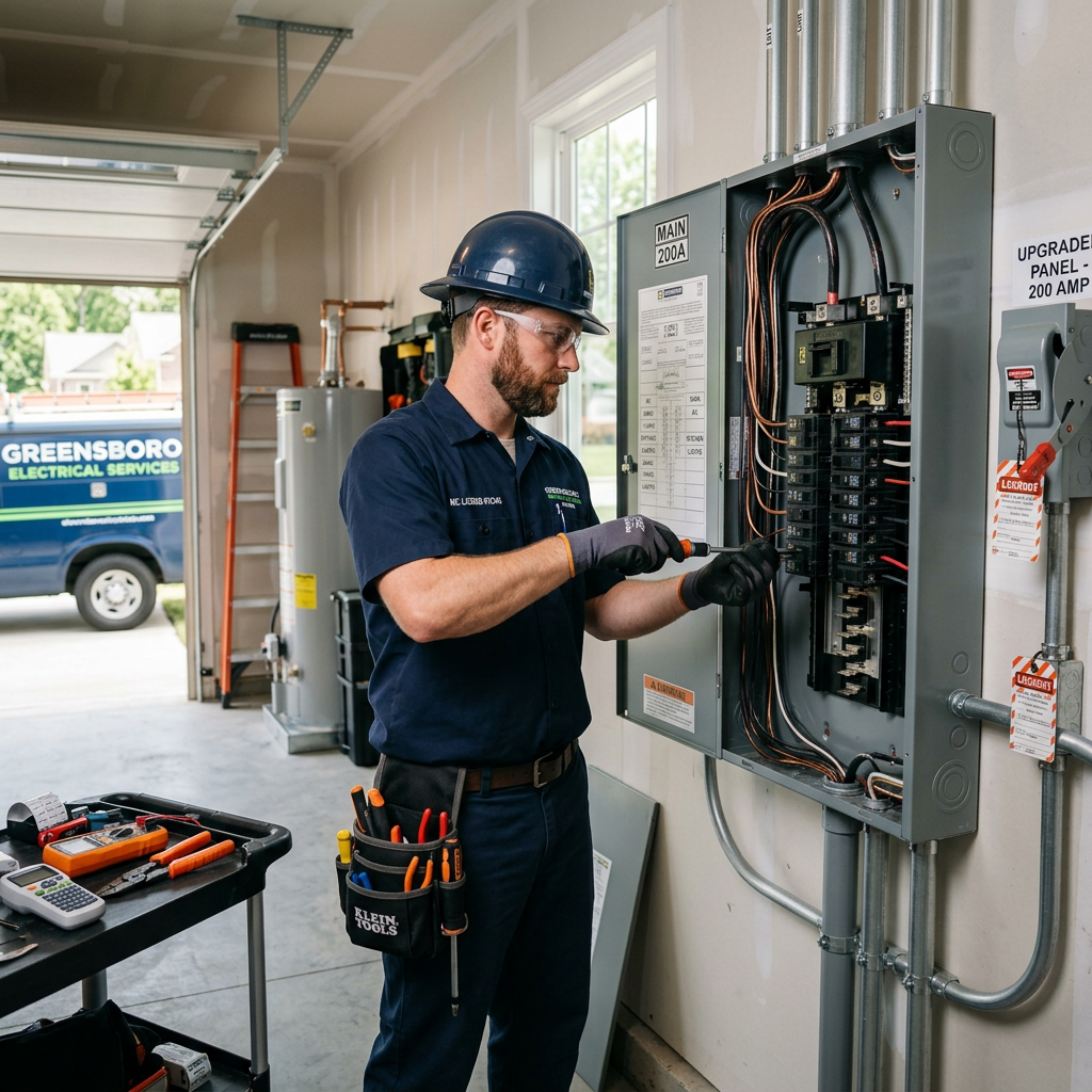 Electrician in Greensboro, NC — Dausman Electric