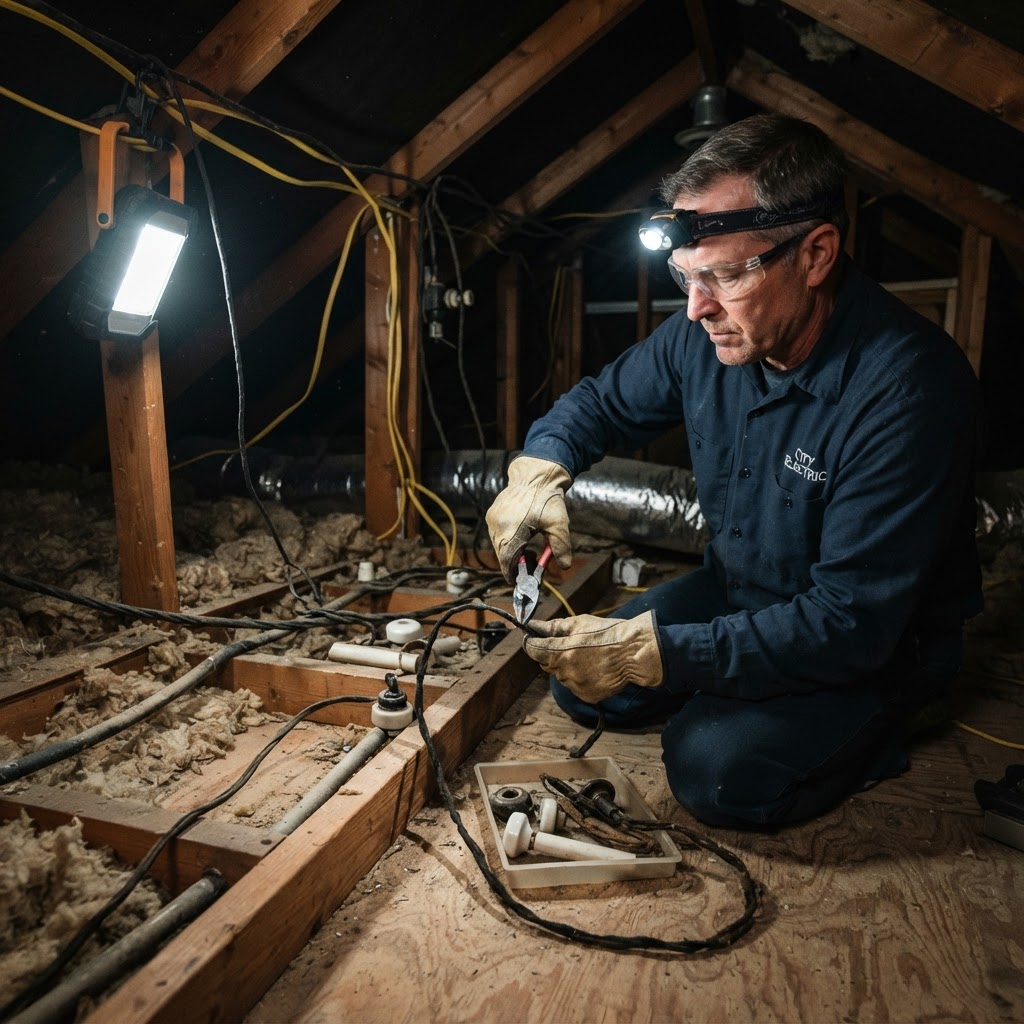 Home Rewiring Case Study: Modernizing a 1962 Winston-Salem Property - Dausman Electric electrical service guide