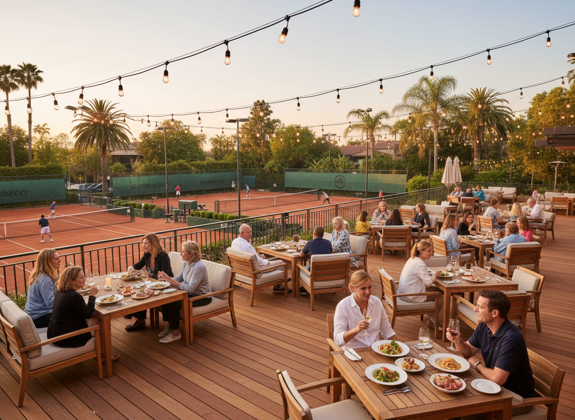 Courtside Café at Marin Tennis Club