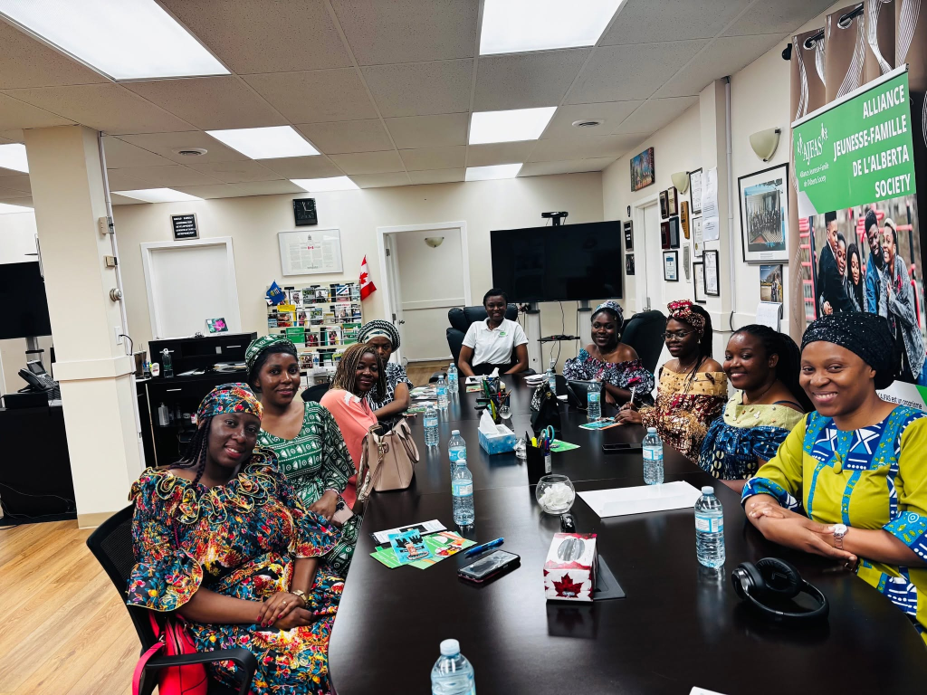 Visite d'une délégation d'EKANG BESE ALBERTA SOCIETY
