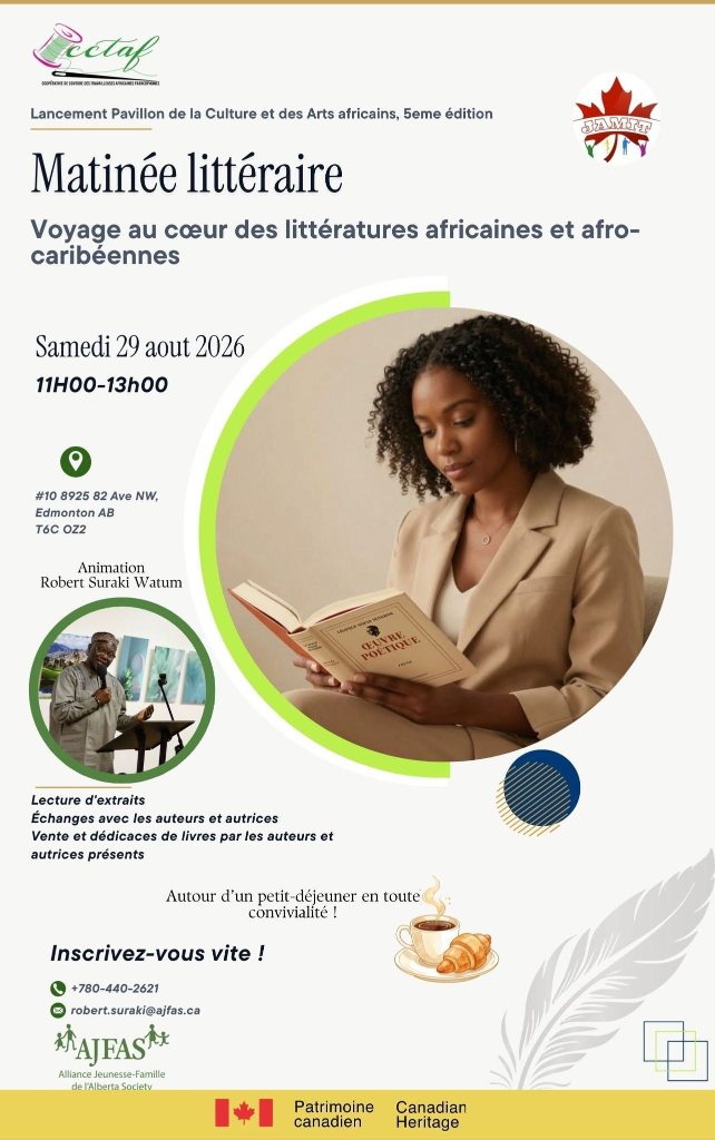 Matinée littéraire — Voyage au cœur des littératures africaines et afro-caribéennes