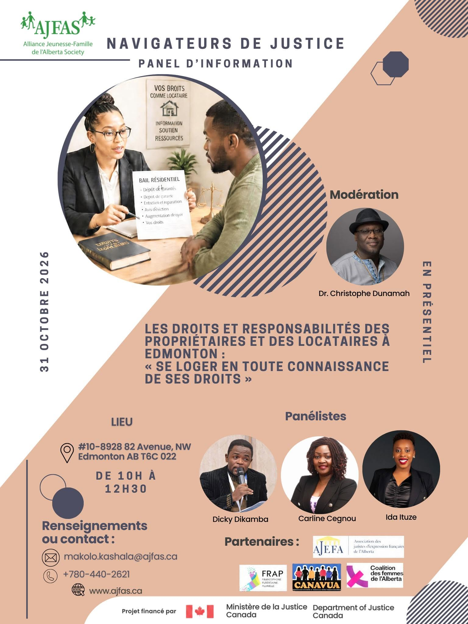 Navigateurs de Justice — Panel d'information : Se loger en toute connaissance de ses droits