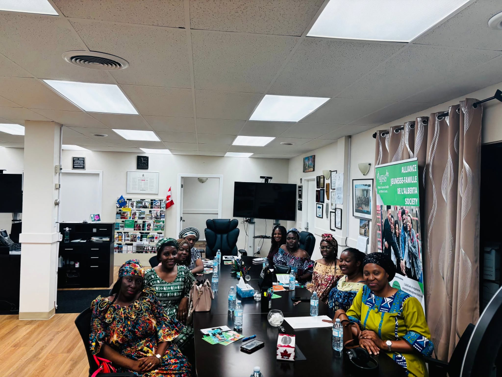 Visite d'une délégation d'EKANG BESE ALBERTA SOCIETY