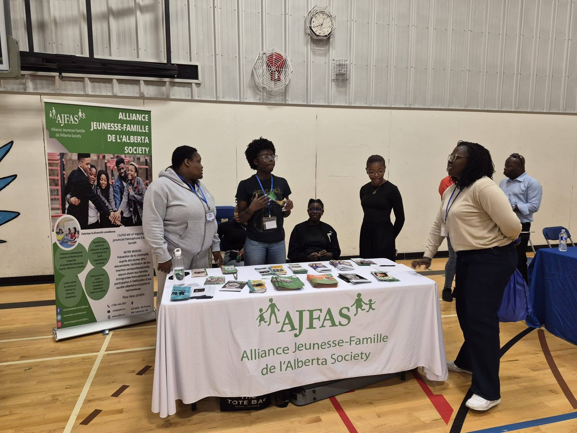 AJFAS à la Semaine d'orientation des nouveaux arrivants (SONA) — École élémentaire Gabrielle-Roy