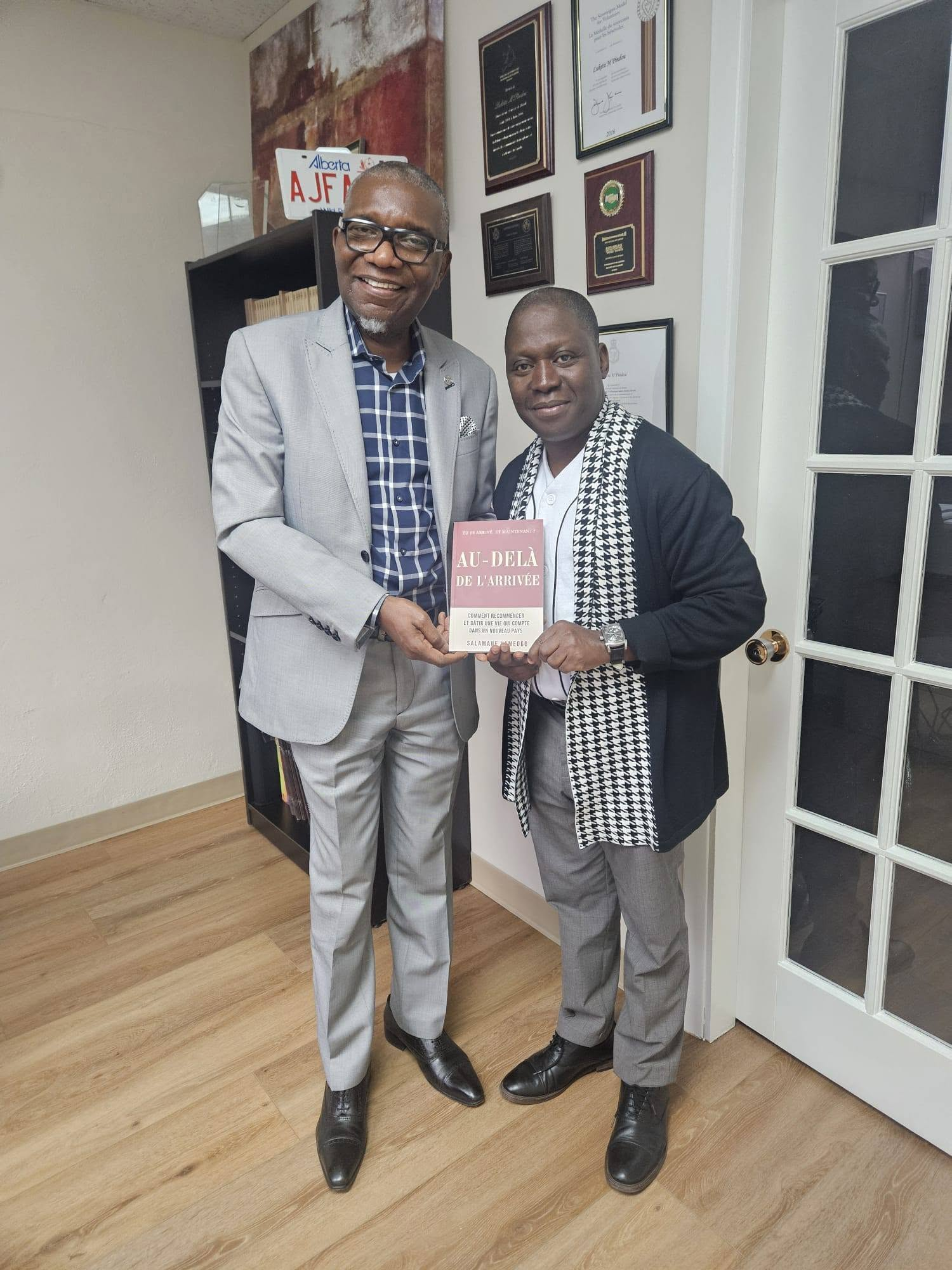 Visite de Salamane Yaméogo : lancement du livre « Au-delà de l'arrivée » à venir