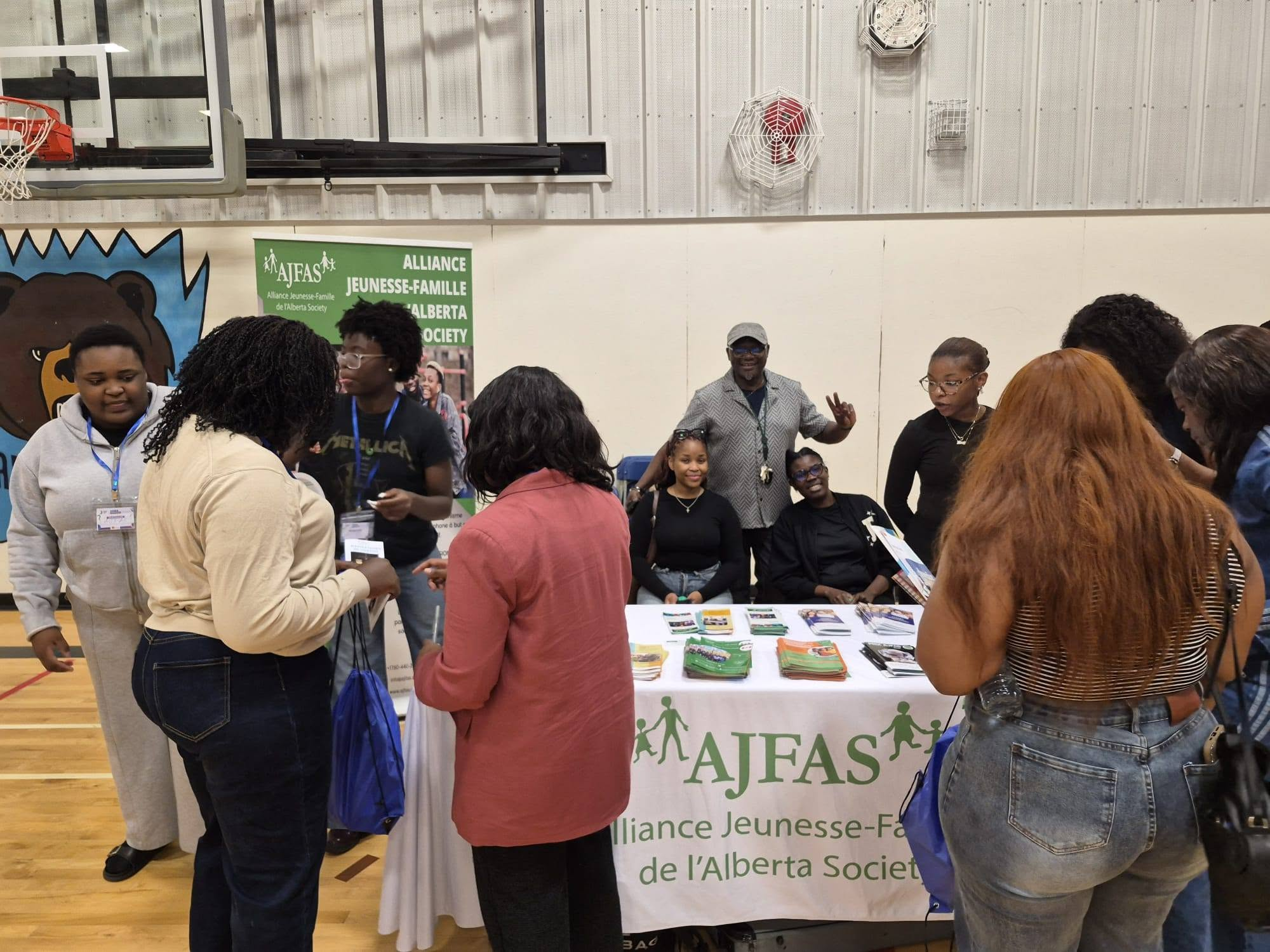 AJFAS à la Semaine d'orientation des nouveaux arrivants (SONA) — École élémentaire Gabrielle-Roy