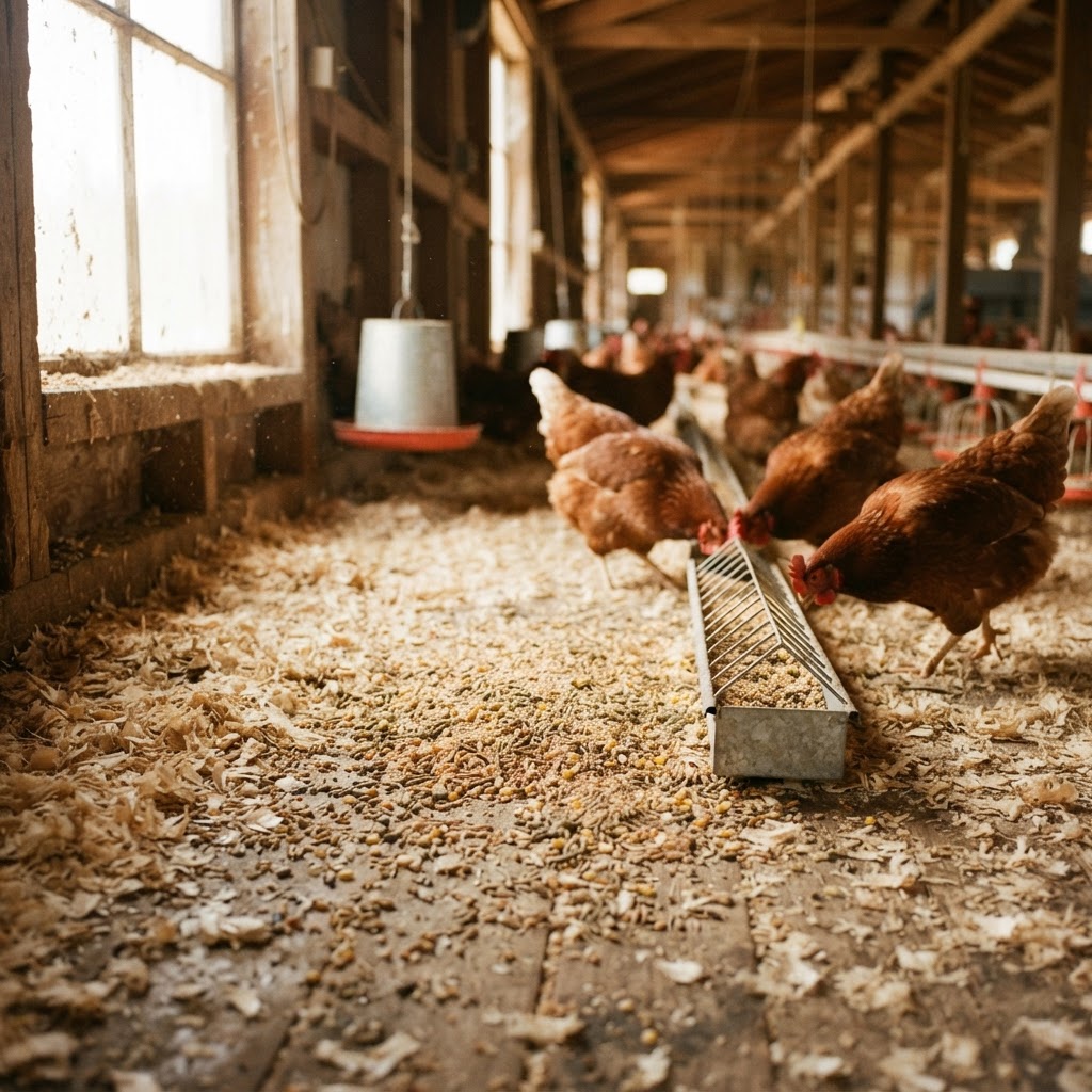Feed, Litter & Air