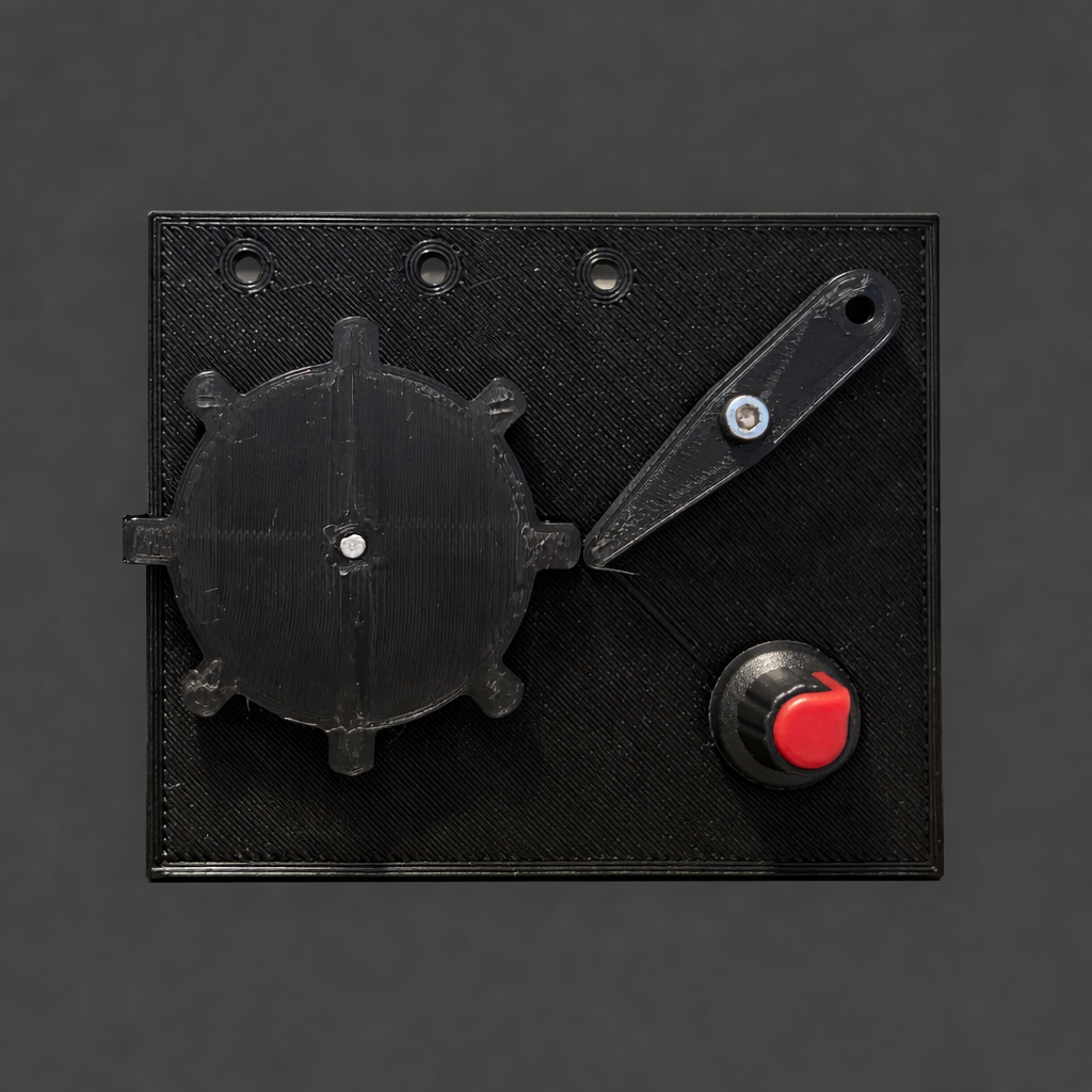 Satisfying Gear Desktop Mechanism – An easy to build, satisfying desktop gear mechanism.