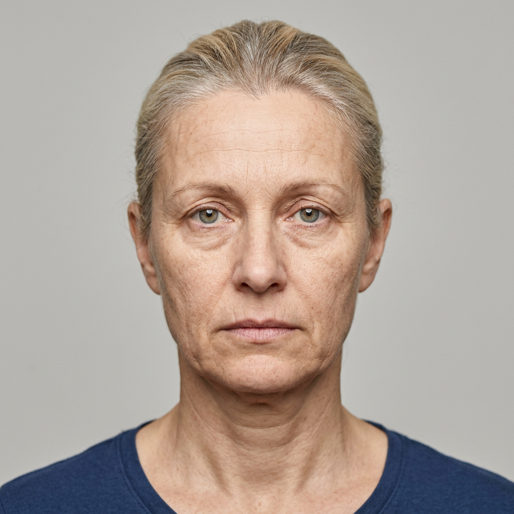 Before – Wrinkles & loss of firmness