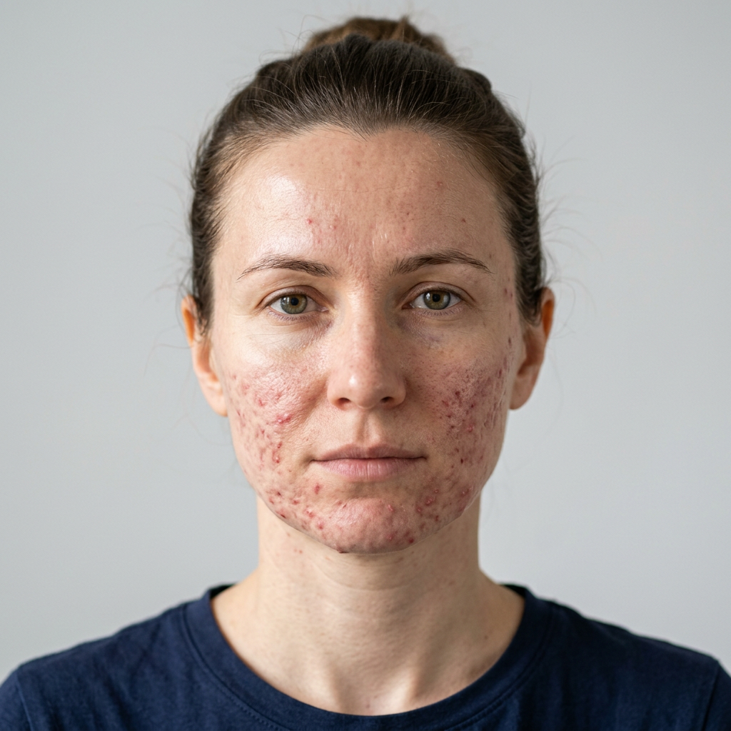 Before – Acne & acne scars