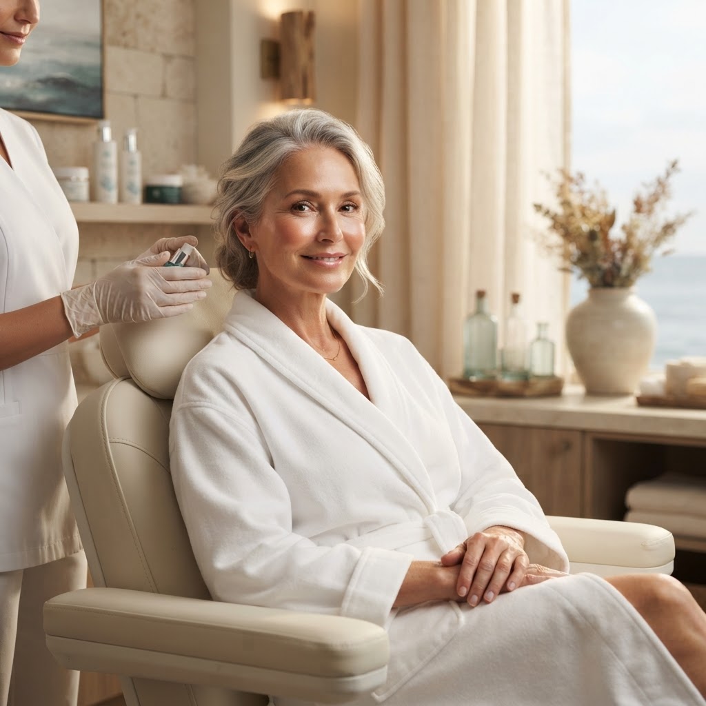 Pielęgnacja skóry w menopauzie: lipidy i niacynamid