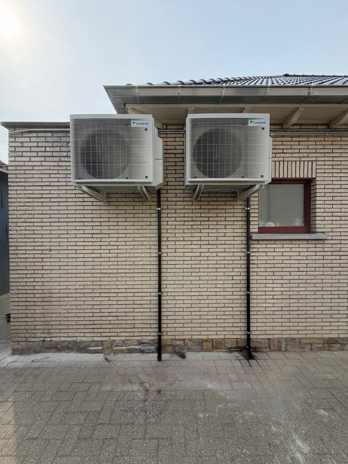 Volledig huis voorzien van Daikin airco β 6x Perfera β Affligem